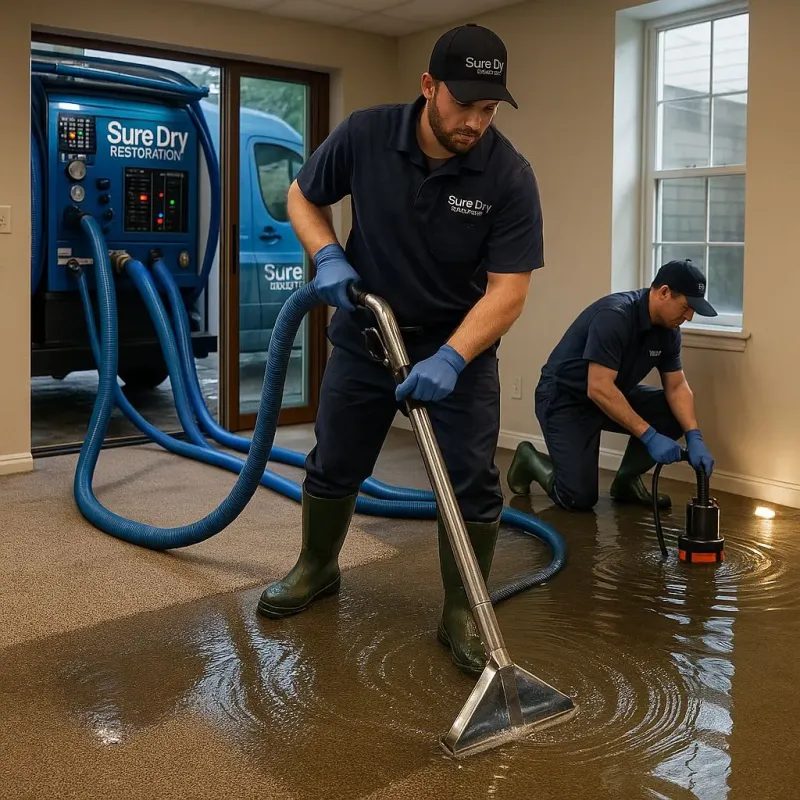 Water Extraction and Removal process in London, KY